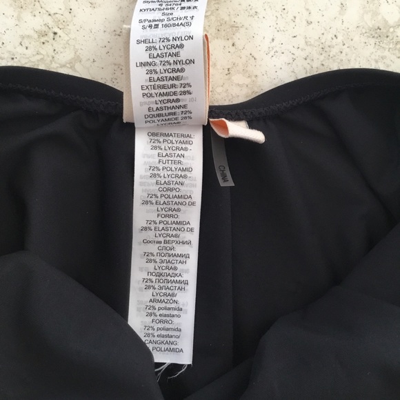 Tory Burch Solid Tie One-Piece Plunging Halter Swimsuit - Size Small - Picture 12 of 13